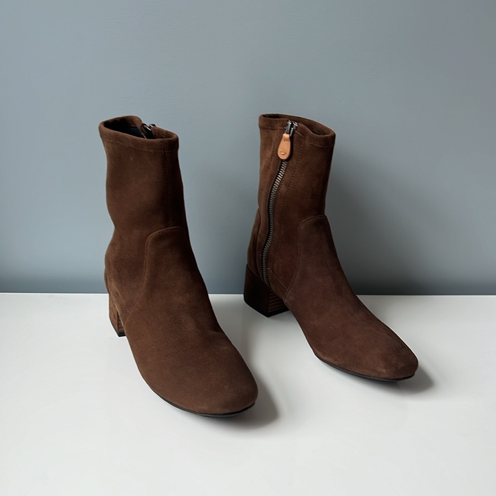 Gentle Souls Elaine brown suede boots